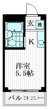 航空公園駅 徒歩5分 1階の物件間取画像